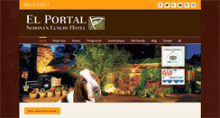 Desktop Screenshot of elportalsedona.com